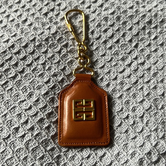 Givenchy Brown Leather Keychain - Picture 4 of 7